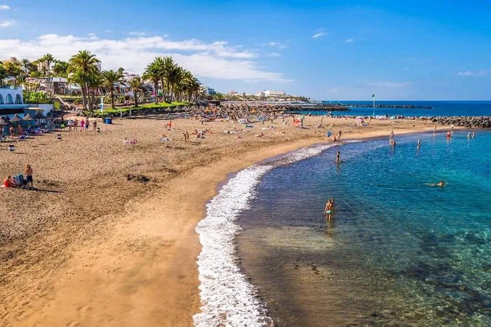 Appartamento Sunshine Escape With Ocean View Costa Adeje  Esterno foto